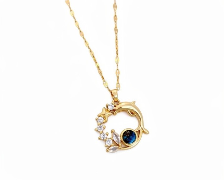 The Marina Dolphin Pendant The Marina Dolphin Pendant