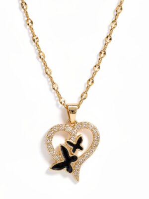 The Monarch Heart Pendant