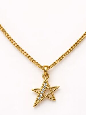 The Shimmering Celestial Star Necklace The Shimmering Celestial Star Necklace
