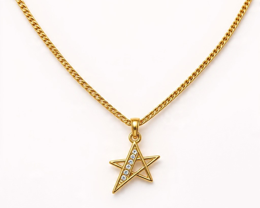 The Shimmering Celestial Star Necklace